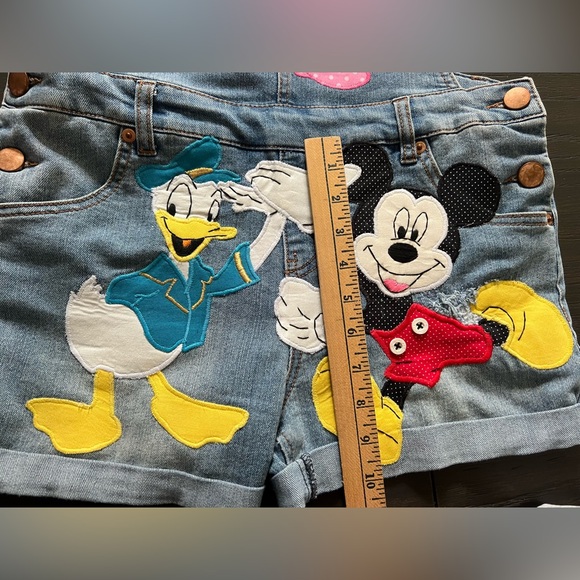 Custom Disney Appliqué Short Overalls - Picture 12 of 12
